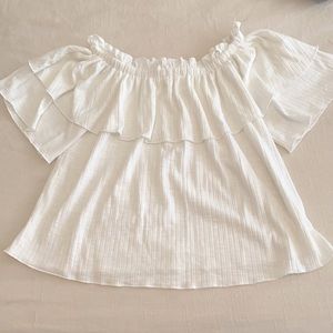 White off the should top - perfect condition